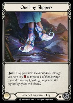 Quelling Slippers [FAI007] (Uprising - Fai Blitz Deck) Regular