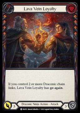 Lava Vein Loyalty (Red) [FAI015] (Uprising - Fai Blitz Deck) Regular