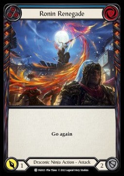 Ronin Renegade (Blue) [FAI023] (Uprising - Fai Blitz Deck) Regular