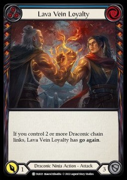 Lava Vein Loyalty (Blue) [FAI025] (Uprising - Fai Blitz Deck) Regular