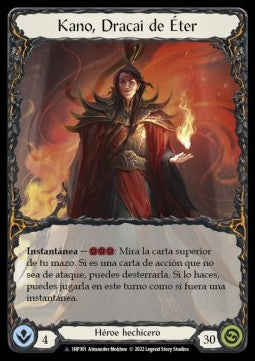 Kano, Dracai of Aether (Marvel) [1HP301] (History Pack 1 - Black Label) Cold Foil