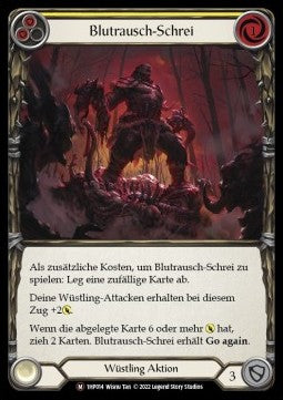 Bloodrush Bellow [1HP014] (History Pack 1 - Black Label) Regular