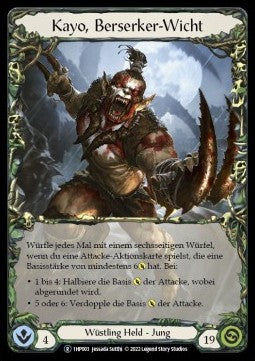 Kayo, Berserker Runt [1HP003] (History Pack 1 - Black Label) Regular