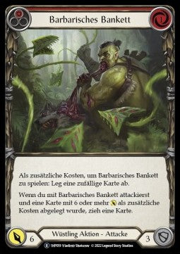 Savage Feast (Red) [1HP019] (History Pack 1 - Black Label) Regular