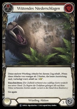 Barraging Beatdown (Red) [1HP022] (History Pack 1 - Black Label) Regular