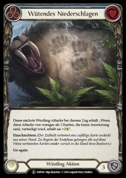 Barraging Beatdown (Blue) [1HP024] (History Pack 1 - Black Label) Regular