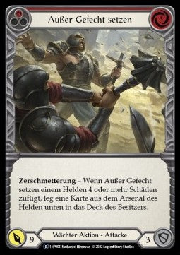 Disable (Red) [1HP055] (History Pack 1 - Black Label) Regular