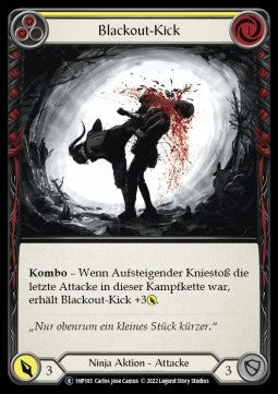 Blackout Kick (Yellow) [1HP105] (History Pack 1 - Black Label) Regular