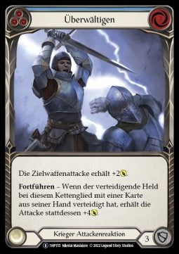 Overpower (Blue) [1HP155] (History Pack 1 - Black Label) Regular