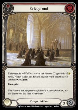 Warrior's Valor (Red) [1HP159] (History Pack 1 - Black Label) Regular