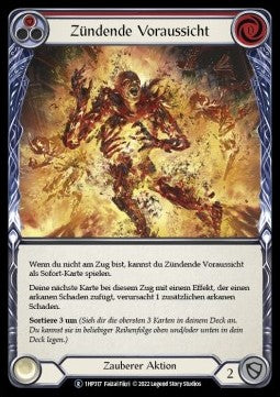 Cindering Foresight (Red) [1HP317] (History Pack 1 - Black Label) Regular