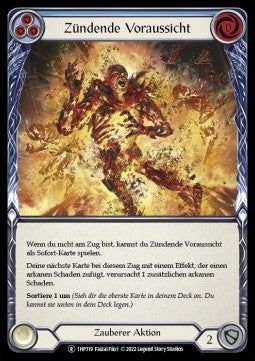 Cindering Foresight (Blue) [1HP319] (History Pack 1 - Black Label) Regular