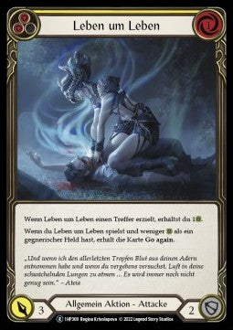 Life for a Life (Yellow) [1HP369] (History Pack 1 - Black Label) Regular