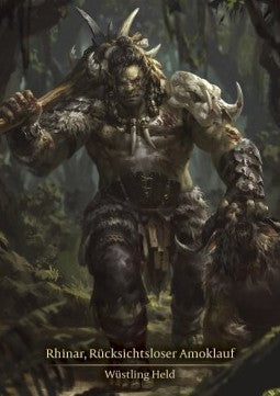 Rhinar, Reckless Rampage (Marvel) [1HP001] (History Pack 1 - Black Label) Cold Foil