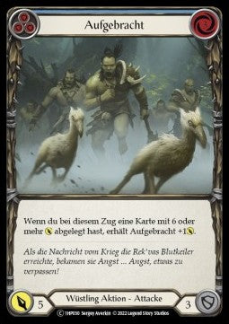 Riled Up (Blue) [1HP030] (History Pack 1 - Black Label) Regular