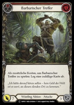 Savage Swing (Red) [1HP031] (History Pack 1 - Black Label) Regular