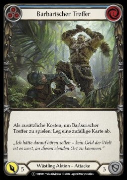 Savage Swing (Blue) [1HP033] (History Pack 1 - Black Label) Regular