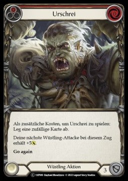 Primeval Bellow (Red) [1HP040] (History Pack 1 - Black Label) Regular