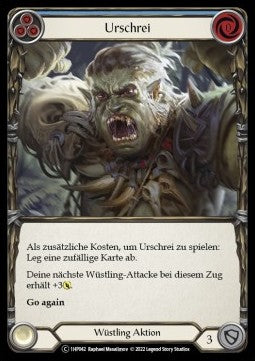 Primeval Bellow (Blue) [1HP042] (History Pack 1 - Black Label) Regular