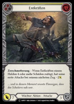 Debilitate (Yellow) [1HP077] (History Pack 1 - Black Label) Regular