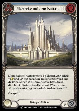 Nature's Path Pilgrimage (Blue) [1HP179] (History Pack 1 - Black Label) Regular