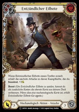 Combustible Courier (Yellow) [1HP203] (History Pack 1 - Black Label) Regular