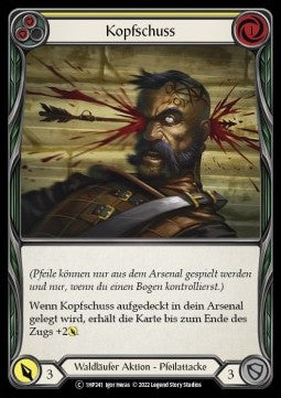 Head Shot (Yellow) [1HP241] (History Pack 1 - Black Label) Regular