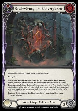 Bloodspill Invocation (Red) [1HP291] (History Pack 1 - Black Label) Regular