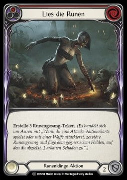Read the Runes (Red) [1HP294] (History Pack 1 - Black Label) Regular