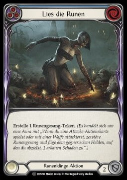 Read the Runes (Blue) [1HP296] (History Pack 1 - Black Label) Regular