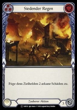 Scalding Rain (Blue) [1HP331] (History Pack 1 - Black Label) Regular