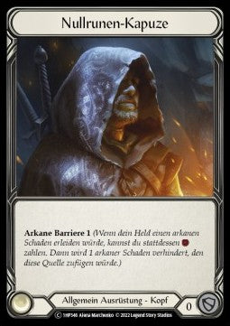 Nullrune Hood [1HP346] (History Pack 1 - Black Label) Regular