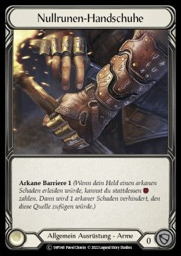 Nullrune Gloves [1HP348] (History Pack 1 - Black Label) Regular