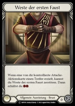 Vest of the First Fist [1HP356] (History Pack 1 - Black Label) Regular