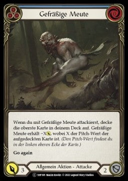 Ravenous Rabble (Blue) [1HP395] (History Pack 1 - Black Label) Regular