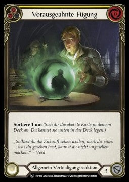 Fate Foreseen (Yellow) [1HP406] (History Pack 1 - Black Label) Regular