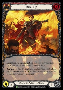 Rise Up (Extended Art) [LGS106] (LGS Promos) Rainbow Foil
