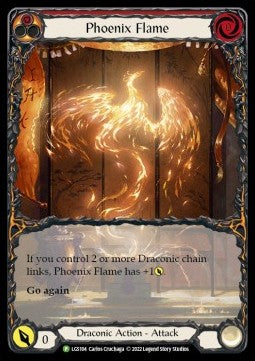 Phoenix Flame (Extended Art) [LGS104] (LGS Promos) Rainbow Foil