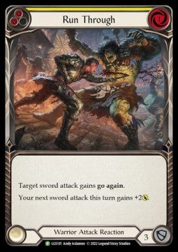 Run Through [LGS102] (LGS Promos) Rainbow Foil