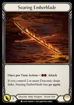 Searing Emberblade [LGS105] (LGS Promos) Cold Foil