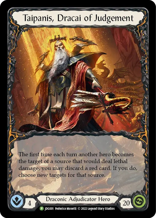 Taipanis, Dracai of Judgement [JDG001] (Judge Promos) Cold Foil