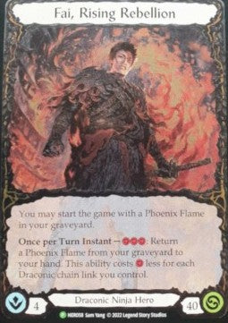Fai, Rising Rebellion [HER058] (Hero Promos) Cold Foil