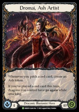 Dromai, Ash Artist [HER059] (Hero Promos) Cold Foil