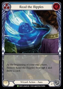 Read the Ripples (Blue) [FAB092] (FAB Promos) Rainbow Foil