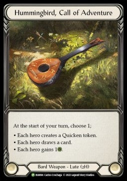 Hummingbird, Call of Adventure [FAB094] (FAB Promos) Cold Foil