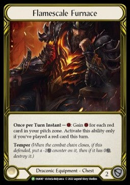 Flamescale Furnace [FAB087] (FAB Promos) Gold Cold Foil