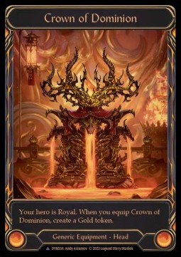 Crown of Dominion (Marvel) [DYN234] (Dynasty) Cold Foil