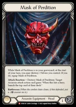 Mask of Perdition [DYN118] (Dynasty) Regular