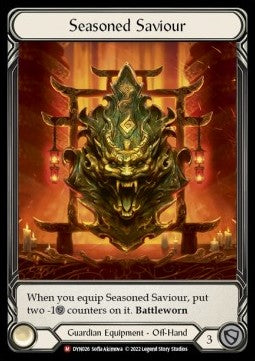 Seasoned Saviour [DYN026] (Dynasty) Rainbow Foil