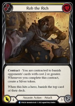 Rob the Rich (Yellow) [DYN128] (Dynasty) Regular
